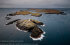 Shetland Islands, Muckle Roe, Shetland from the air, Photographing Shetland Islands